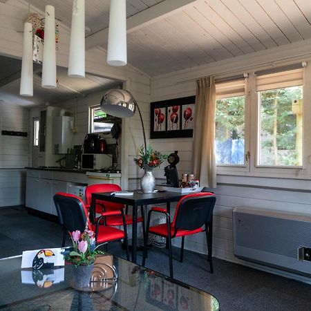 Chalet Op Een Rustig Park In De Natuur Putten Εξωτερικό φωτογραφία