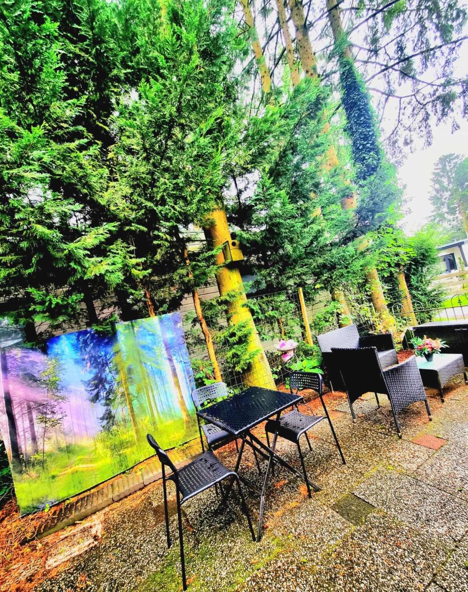 Chalet Op Een Rustig Park In De Natuur Putten Εξωτερικό φωτογραφία