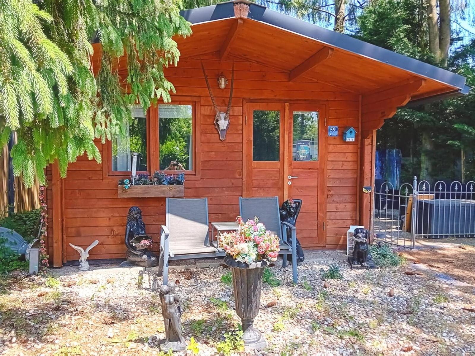 Chalet Op Een Rustig Park In De Natuur Putten Εξωτερικό φωτογραφία